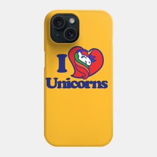 I love unicorns Phone Case