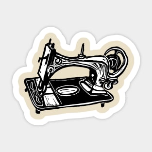 2 Sewing Machine Vinyl Sticker