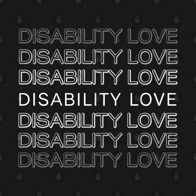 Disability Love ver. 5 white by MayaReader