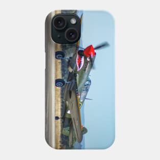 VH-ZOC Curtiss P-40N Warhawk Phone Case