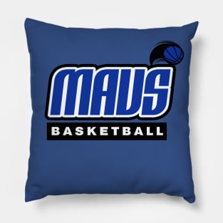 Mavs Basketball Pillow