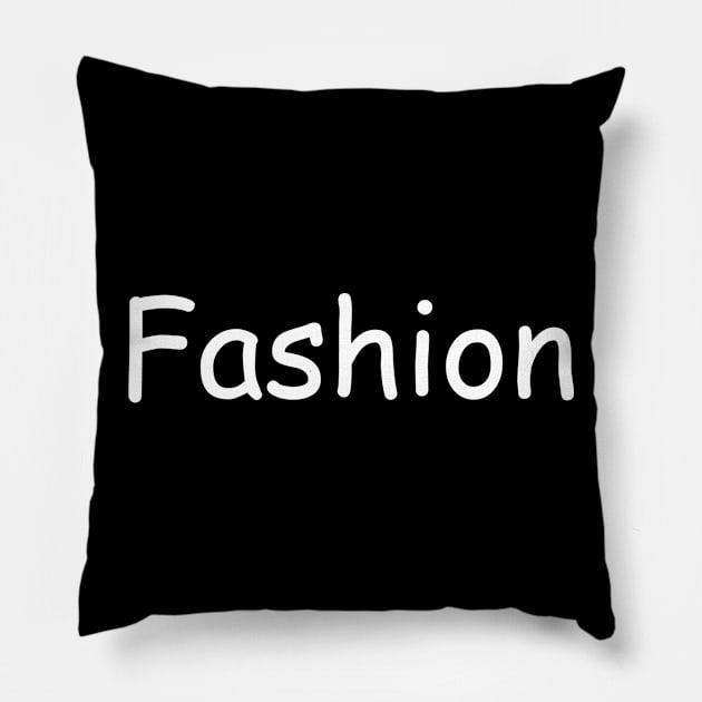 Fashion Pillow by ne0nderthal