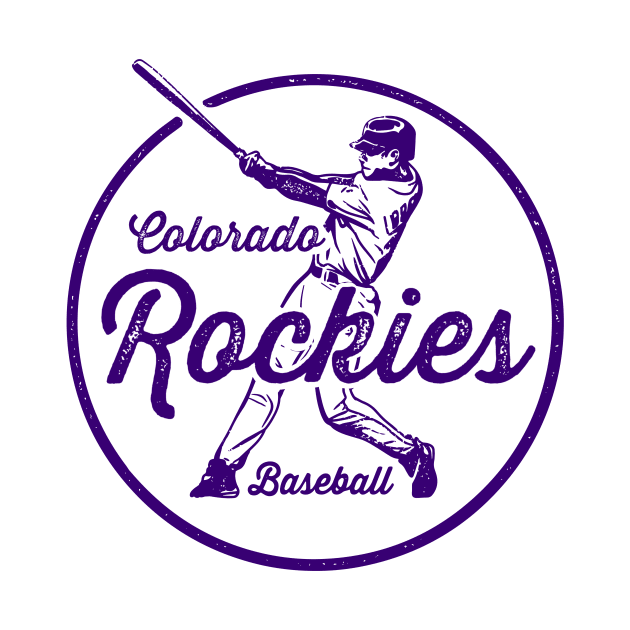 Vintage Rockies by Throwzack