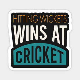 Cricket Hitting Wickets Wins at Cricket Magnet