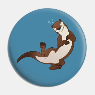 Otter Around Pin