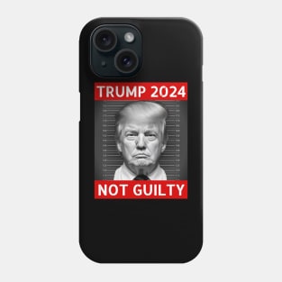 TRUMP NOT GUILTY. Phone Case