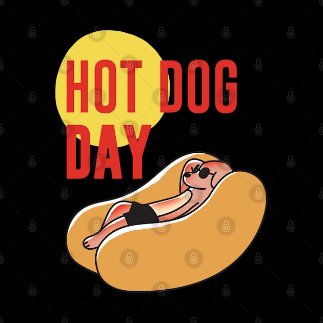 Hot Dog Day by Crismk Art