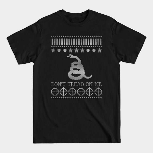 Discover Gadsden Flag Cross-Stitch - Gadsden Flag - T-Shirt