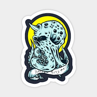 Skull Tentacles Magnet