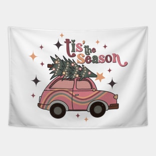 Vintage Christmas Truck - Tis the Season Tapestry