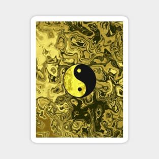 YIN Yang Symbol - Yin Yang Art Magnet