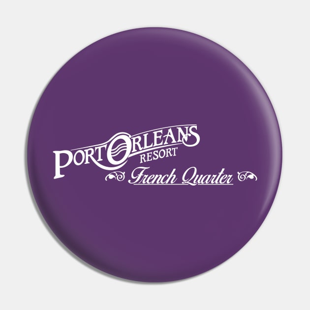 Port Orleans French Quarter Logo Pin by Lunamis