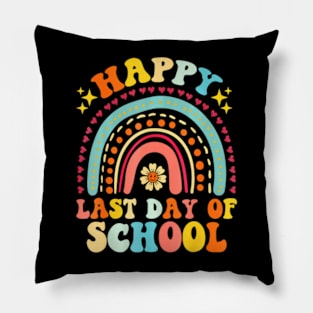 Last Day Of School For Teachers Kids Graduation 2024 Pillow