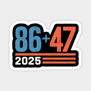 8647 Anti Trump Retro Vintage Magnet