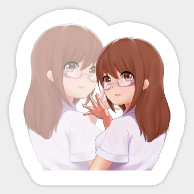 Anime Manga Girls Anime And Manga Sticker Teepublic Au