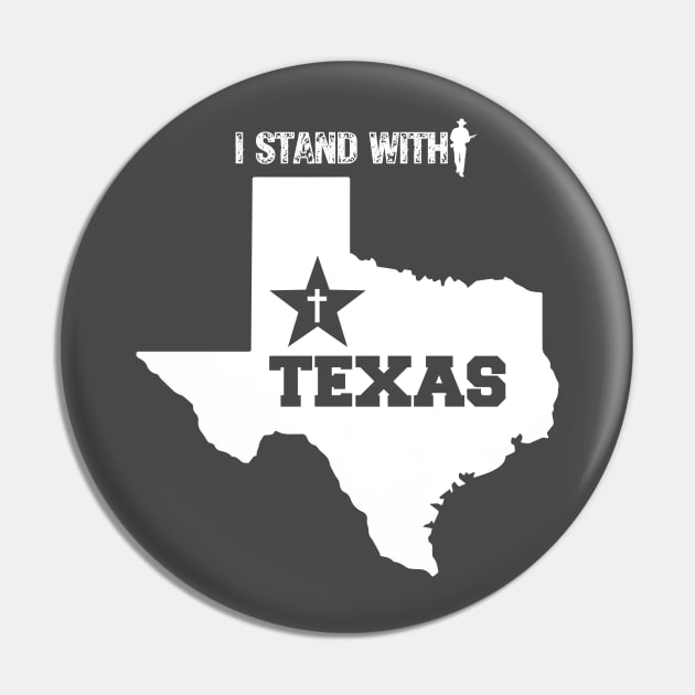 I stand with Texas, Patriot Pin by XOXO VENUS