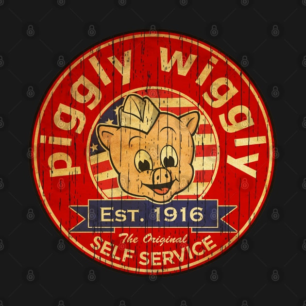 Retro Piggly wiggly by Tigaduaart