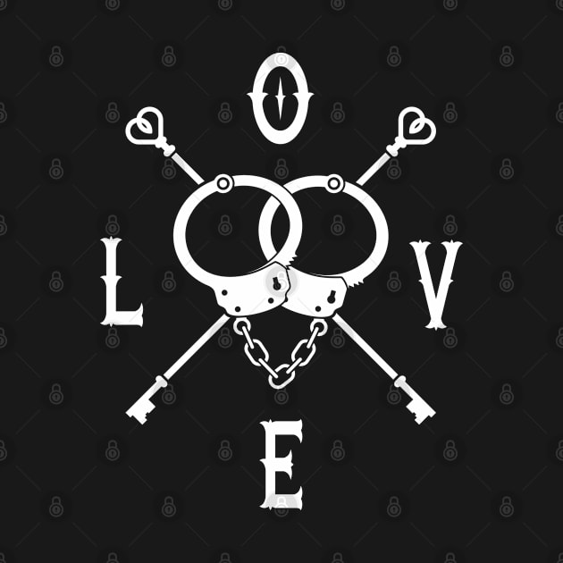 Love Heart Handcuffs by Grandeduc