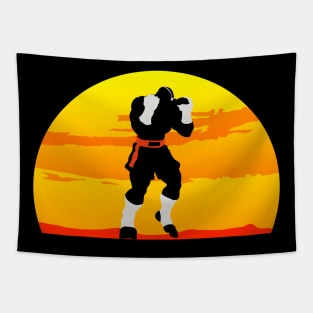 Sagat's Sunset Tapestry