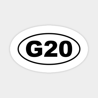 G20 Chassis Code Marathon Style Magnet