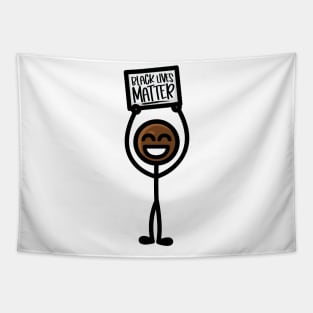 Stick Guy - Black Lives Matter Tapestry