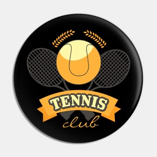 tennis club Pin