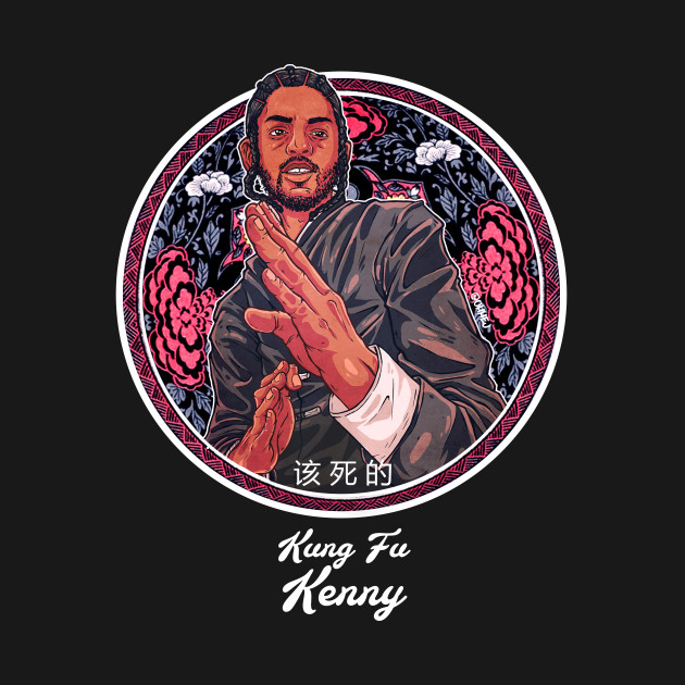 Kung Fu Kenny BACK PRINT by OhhEJ