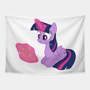 Twilight Sparkle reading a note Tapestry