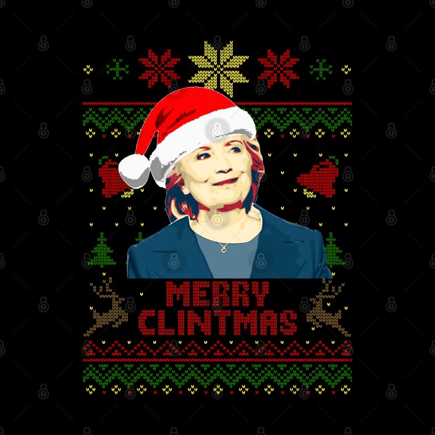 Hillary Clinton Merry Clintmas by Nerd_art