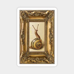 Gilded Snail Magnet