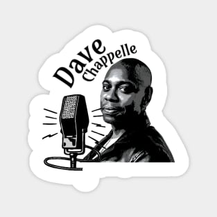 Dave Chappelle open mic funny Magnet