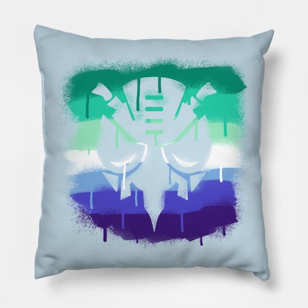 Gay Predacon Pillow by candychameleon