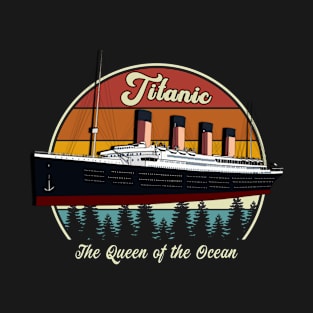 A 1912 Vintage Titanic Voyage Ship Cruise Vessel T-Shirt