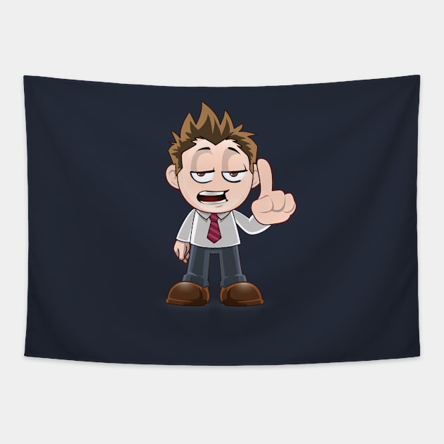 sleepy cute boy Tapestry by EDSERVICES