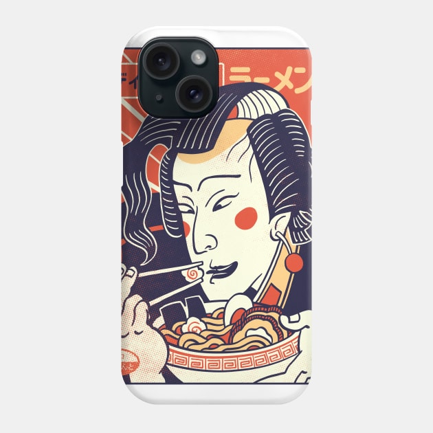 Japanese Anime Eating Ramen | Kakyoin Phone Case by zerobriant