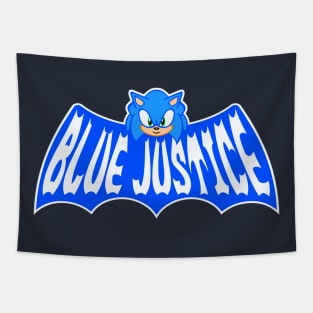 Blue Justice Tapestry