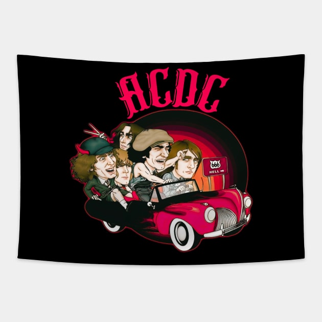 acdc Tapestry by pemudaakhirjaman