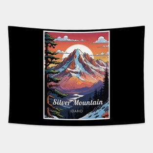 Silver Mountain ski idaho usa Tapestry