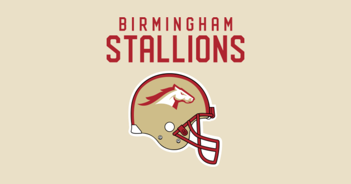 Birmingham Stallions 2022 USFL Throwback Retro Vintage Football Helmet ...