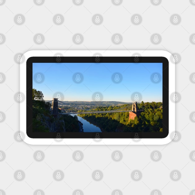 Clifton Suspension Bridge Magnet by Graz-Photos