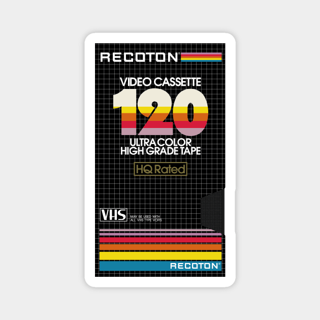 RECOTON VHS Magnet by AtelierNab