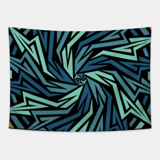 Abstract Sporty Pattern Tapestry