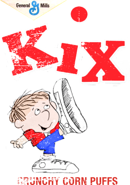 Distressed Vintage Style KiX - Kids love Kix for what Kix has got. Moms love Kix for what Kix has not Kids T-Shirt by offsetvinylfilm