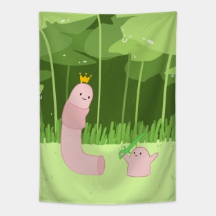 Worm adventure 2 Tapestry