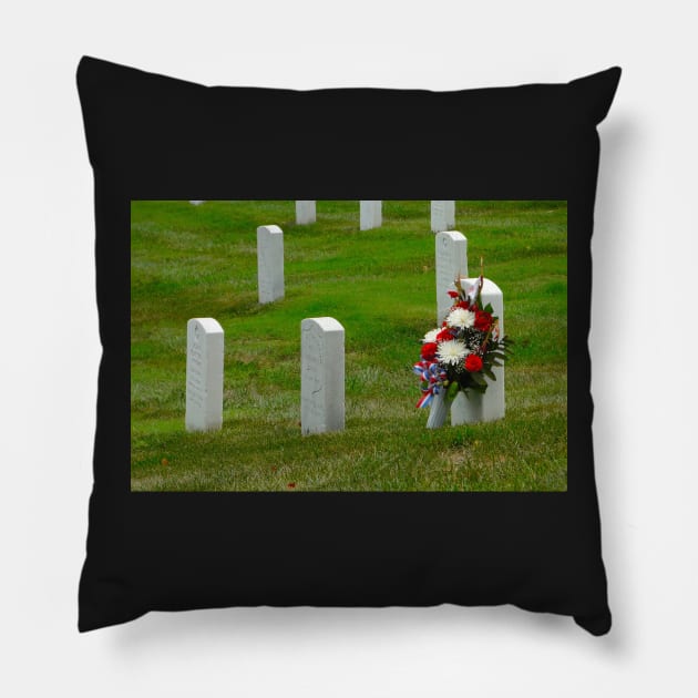 A Floral Tribute - Arlington Pillow by AH64D