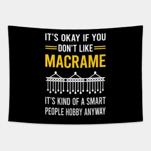 Smart People Hobby Macrame Tapestry