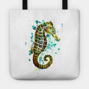 Seahorse image Tote