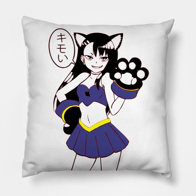 Nagatoro Neko Kimoi Pillow by OtakuPapercraft