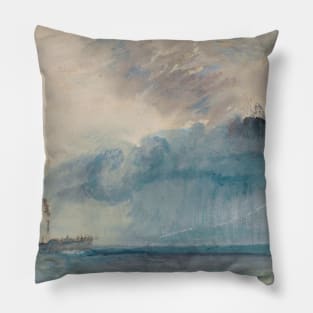 A Paddle-steamer in a Storm, 1841 Pillow