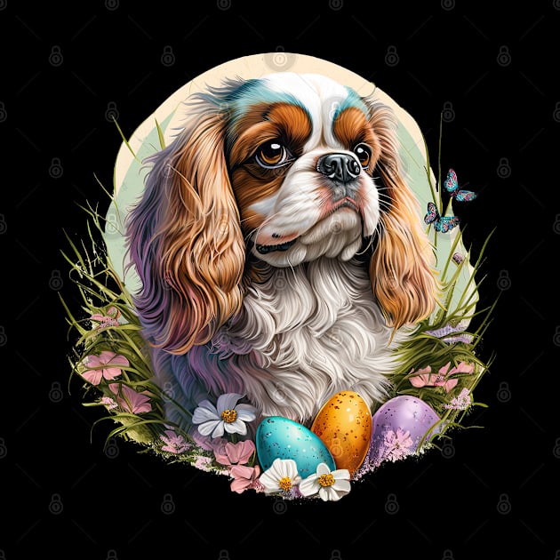 King Spaniel happy easter day by JayD World